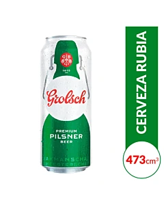 Cerveza Rubia Lata Grolsch 473cc