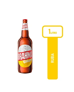 Cerveza Brahma Chopp Retornable 1 L