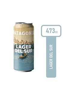 Cerveza Rubia Patagonia Lager Del Sur 473 Ml