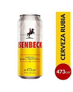 Cerveza Rubia Isenbeck 473 Ml