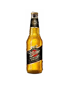 Cerveza Rubia Miller Genuine Draft No Retornable 330 Ml