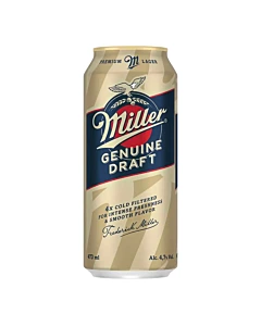 Cerveza Blanca Miller Genuine Draft 473 Ml