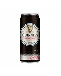 Cerveza Negra Guinness Extra Stout 473 Cc