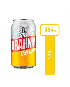 Cerveza En Lata Brahma 354ml