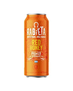 Cerveza Red Honey Rabieta 473 Cc