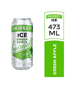 Aperitivo Smirnoff Ice Manzana Verde 473 Cc