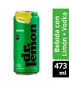 Aperitivo Dr Lemon Limón Con Vodka  473 Ml