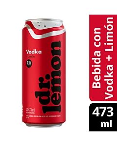 Aperitivo Dr Lemon Vodka Con Limón 473 Ml