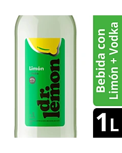 Aperitivo Dr Lemon Limón Con Vodka 1 L
