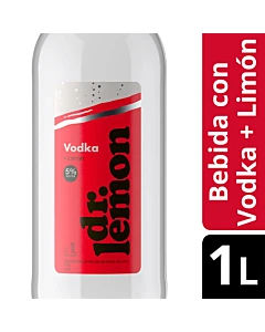 Aperitivo Dr Lemon Vodka Con Limón 1 L