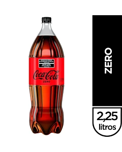 Gaseosa Coca Cola Zero 2.25 L