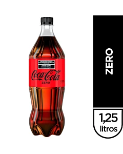 Gaseosa Coca Cola Zero 1.25 L