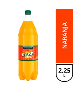 Gaseosa Crush Sin Azúcares Naranja 2,25 L