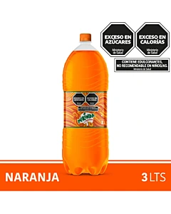 Gaseosa Mirinda Sabor Naranja 3 L