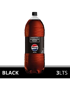 Gaseosa Pepsi Black Sin Azúcar 3 L