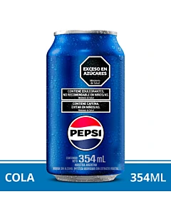 Gaseosa Pepsi Cola 354 Ml