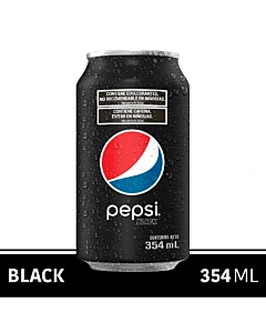 Gaseosa Pepsi Black 354 Ml
