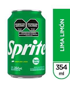 Gaseosa Lima Limón Sprite 354 Ml