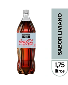 Gaseosa Coca Cola Sabor Liviano 1.75 L