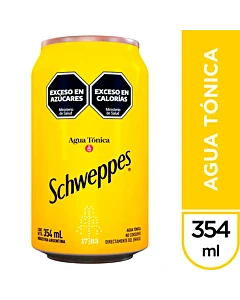 Agua Tónica Schweppes 354ml