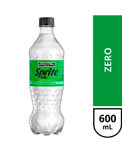 Gaseosa Lima Limón Zero Sprite 600 Ml