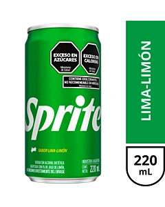 Gaseosa Lima Limón Sprite Mini 220 Ml