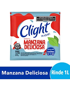 Jugo En Polvo Clight Manzana Deliciosa 7 G