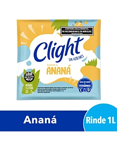 Jugo En Polvo Clight Ananá 7 G
