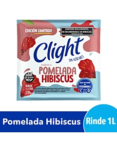 Jugo En Polvo Clight Pomelada Hibiscus 8 G