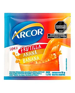 Jugo En Polvo Arcor Multifruta 15 G
