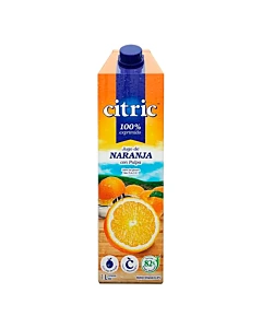 Jugo Citric De Naranja Con Pulpa 1 L