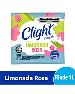 Jugo En Polvo Clight Limonada Rosa 7,5 G