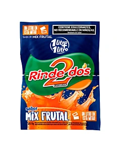 Jugo En Polvo Rinde2 Mix Frutal 13 G