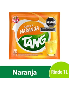 Jugo En Polvo Tang  Naranja 15 G