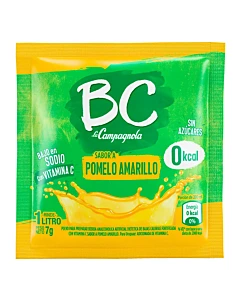 Jugo En Polvo Pomelo Amarillo Bc 7 Gr