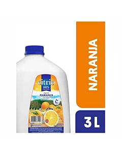 Jugo De Naranja Citric Clásico Bidón 3 Lt