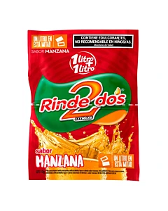 Jugo En Polvo Rinde2 Manzana 13 G
