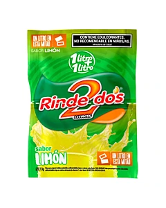 Jugo En Polvo Rinde2 Limón 13 G