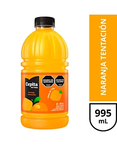 Jugo Cepita Del Valle Naranja Tentación 995ml