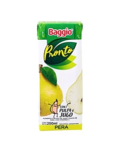 Jugo Baggio Pronto Pera X 200 Cc