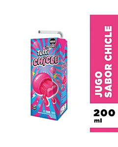 Jugo Listo Tutti Chicle 200 Ml