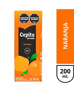 Jugo Cepita Del Valle Naranja 200ml