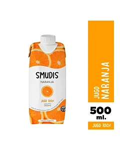 Jugo Smudis Naranja 500 Ml