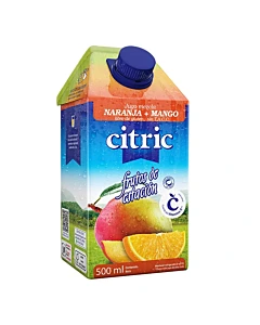 Jugo Naranja Mango Citric Tetra 500 Ml
