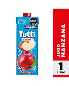 Jugo Listo Tutti Manzana 1 L