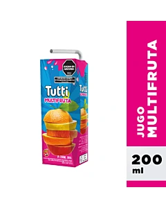 Jugo Listo Tutti Multifruta 200 Ml