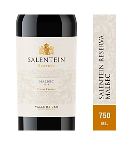 Vino Tinto Salentein Reserva Malbec 750 Ml