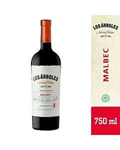 Vino Tinto Los Arboles Malbec 750 Ml