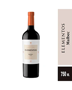 Vino Tinto Elementos Malbec 750 Ml