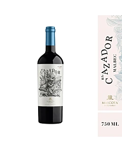 Vino Tinto El Cazador Malbec 750 Ml